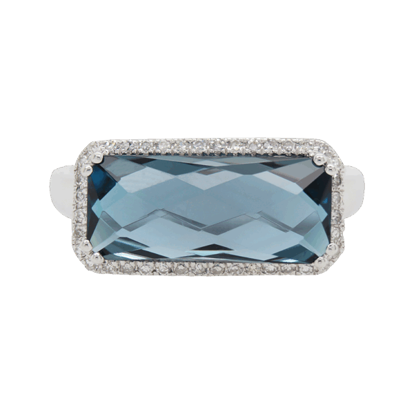 DABAKAROV Blue Topaz Ring