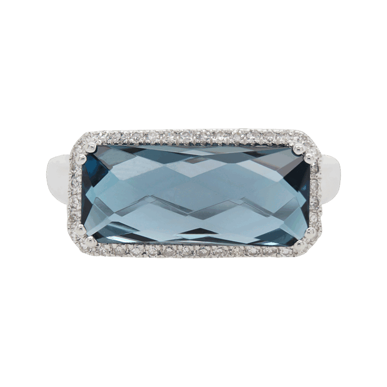 DABAKAROV Blue Topaz Ring