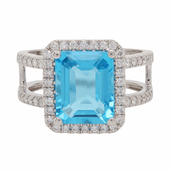 DABAKAROV  Blue Topaz Ring