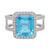 DABAKAROV  Blue Topaz Ring