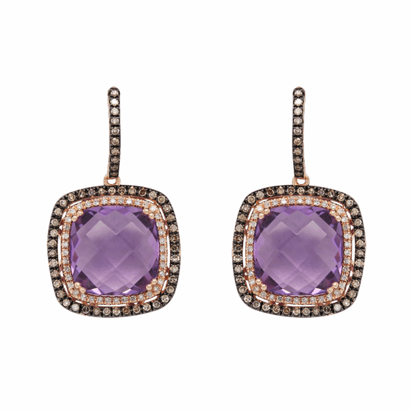 DABAKAROV Amethyst Earrings