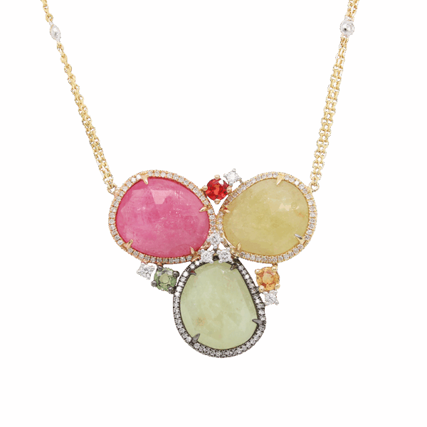 DABAKAROV Sliced Sapphire Pendant