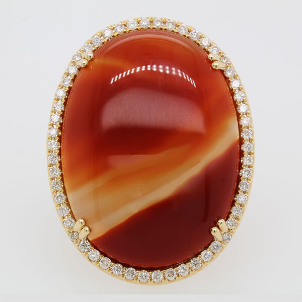 DABAKAROV Carnelian Ring - Image 2