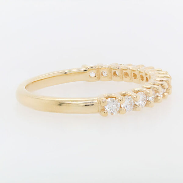 "Golden Accent" Diamond Band - Image 2