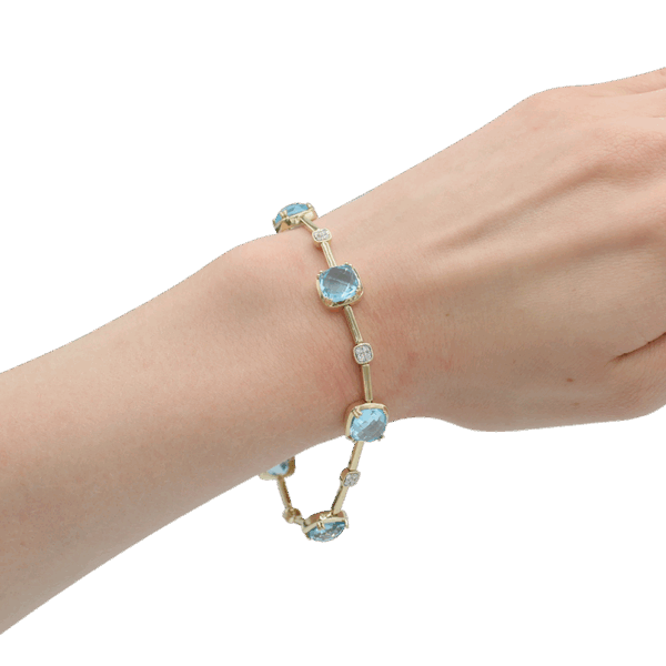 DABAKAROV Blue Topaz Bracelet