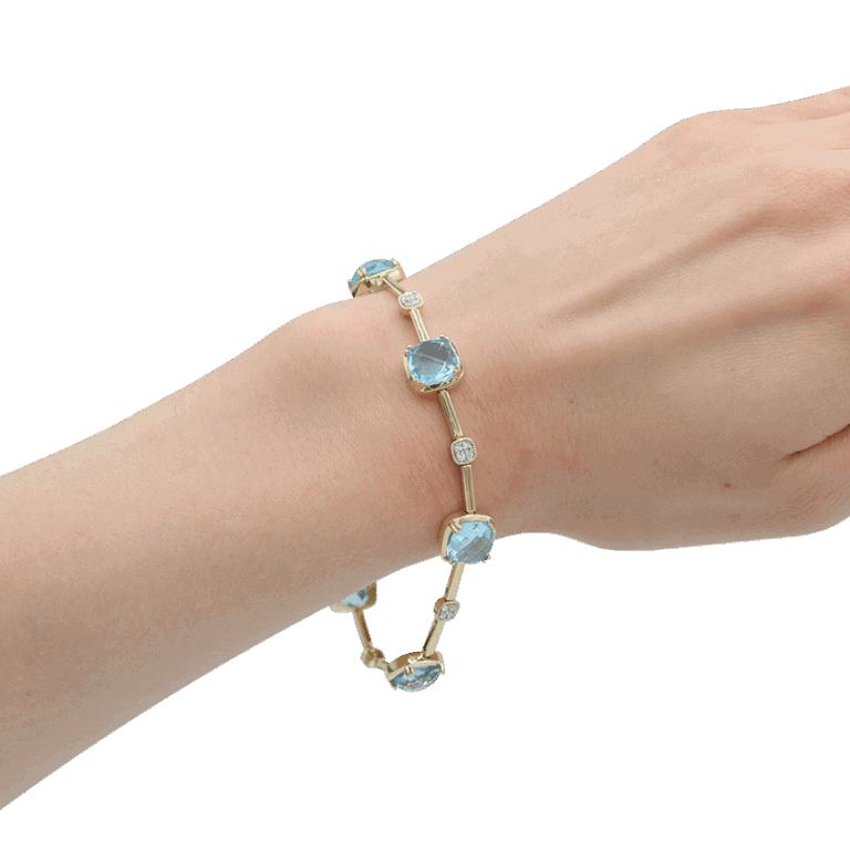DABAKAROV Blue Topaz Bracelet
