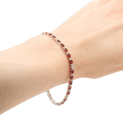 DABAKAROV Garnet Bracelet