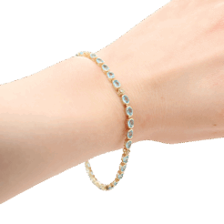 DABAKAROV Blue Topaz Bracelet