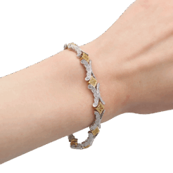 DABAKAROV Diamond and Sapphire Bracelet