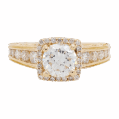 "Unique Love" Diamond Ring