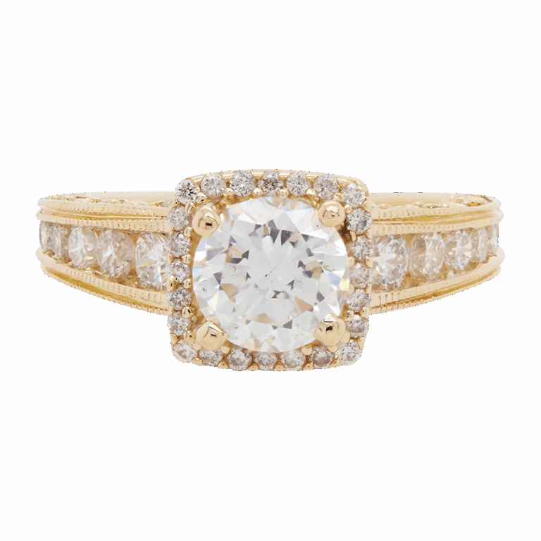 "Unique Love" Diamond Ring