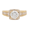 "Unique Love" Diamond Ring