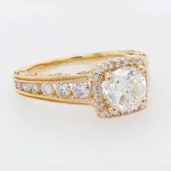 "Unique Love" Diamond Ring - Image 2