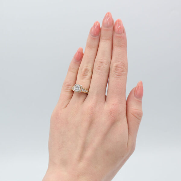 "Unique Love" Diamond Ring - Image 4