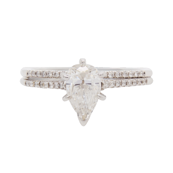 "Faithful Forever" Diamond Wedding Set