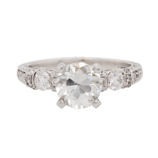 "Timeless" Antique Diamond Ring