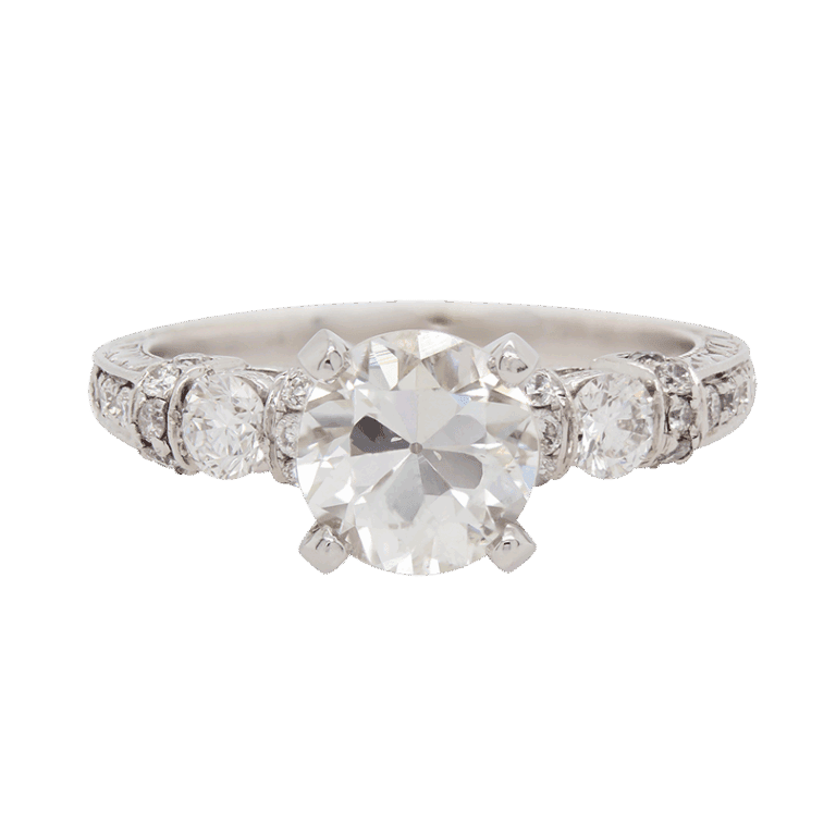 "Timeless" Antique Diamond Ring