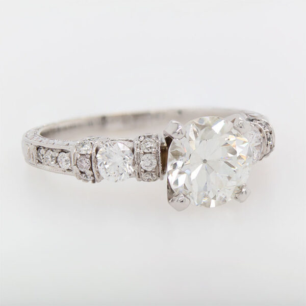 "Timeless" Antique Diamond Ring - Image 2