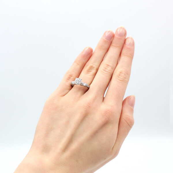 "Timeless" Antique Diamond Ring - Image 4