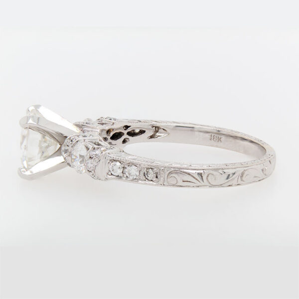 "Timeless" Antique Diamond Ring - Image 3