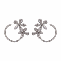 DABAKAROV Diamond Flower Earrings