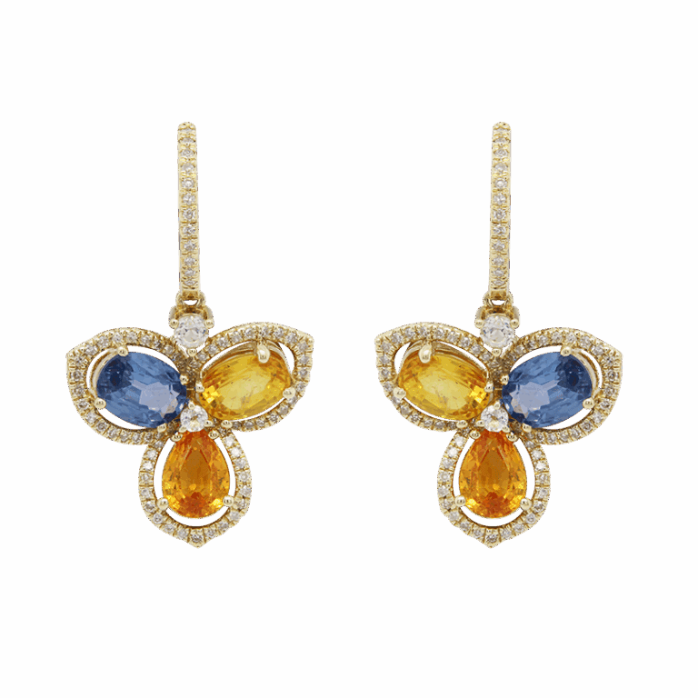 DABAKAROV Sapphire Earrings