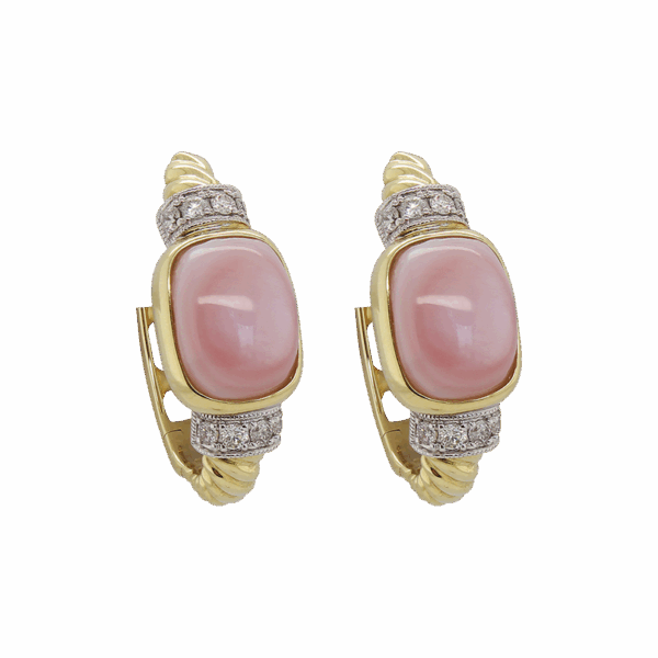 DABAKAROV Pink Mother of Pearl Earrings