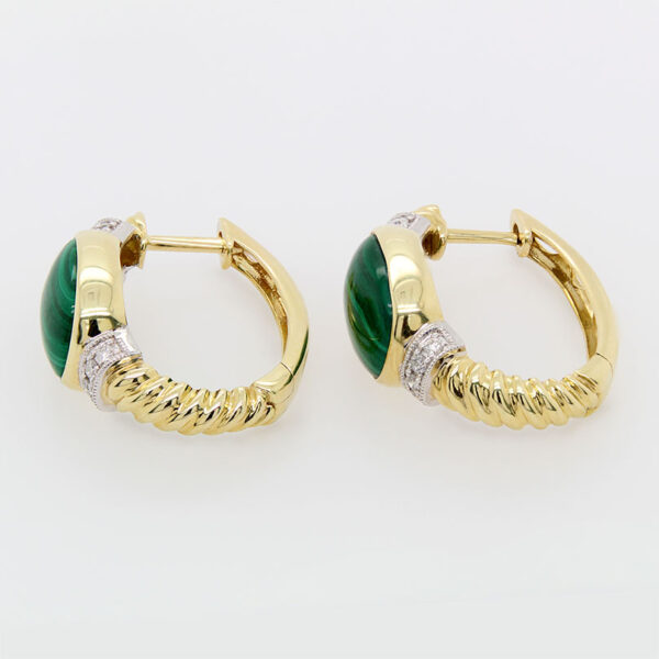 DABAKAROV Malachite Earrings - Image 2