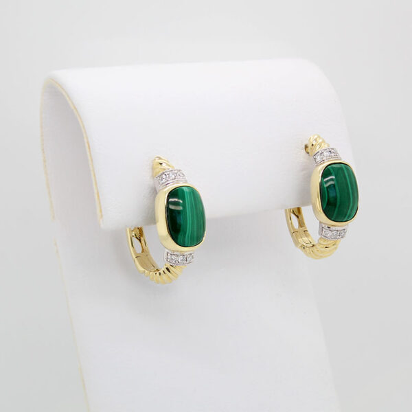 DABAKAROV Malachite Earrings - Image 3