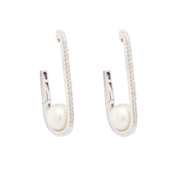DABAKAROV Pearl and Diamond Earrings