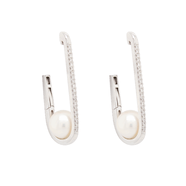 DABAKAROV Pearl and Diamond Earrings