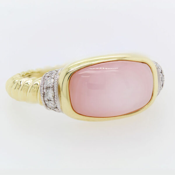 DABAKAROV Pink Mother of Pearl Ring - Image 2