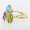 DABAKAROV Peridot, Blue Topaz, and Amethyst Ring - Image 2