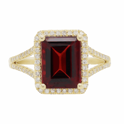 DABAKAROV Garnet Ring