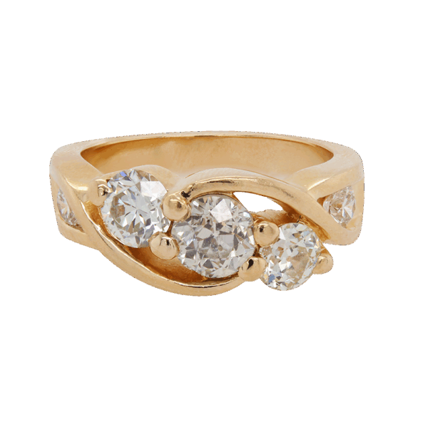 "European Beauty" Antique Diamond Ring