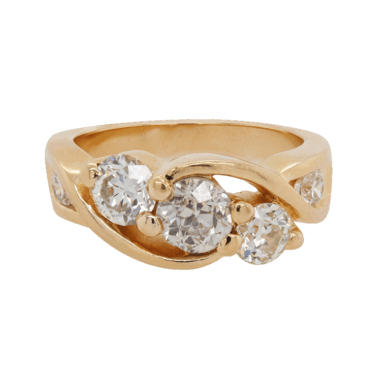 "European Beauty" Antique Diamond Ring