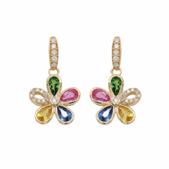 EFFY Multicolored Sapphire Earrings