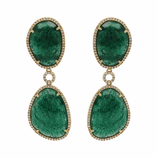 DABAKAROV Jade Earrings