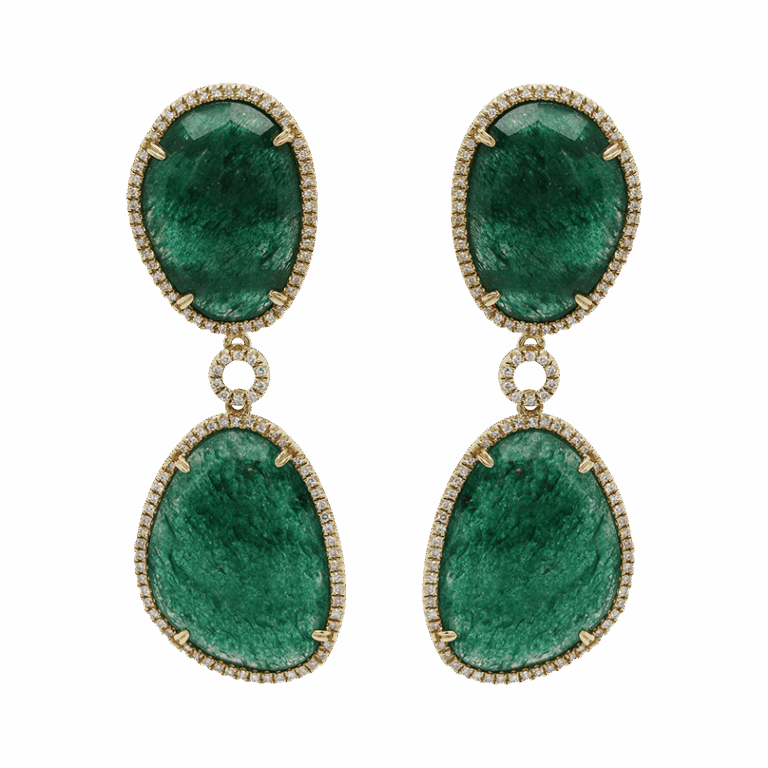DABAKAROV Jade Earrings