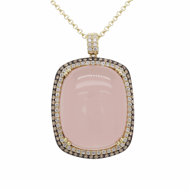 DABAKAROV Rose Quartz Pendant