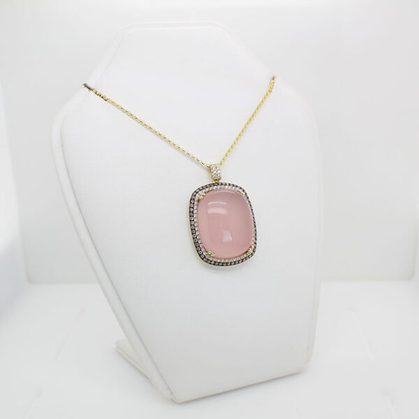 DABAKAROV Rose Quartz Pendant - Image 3