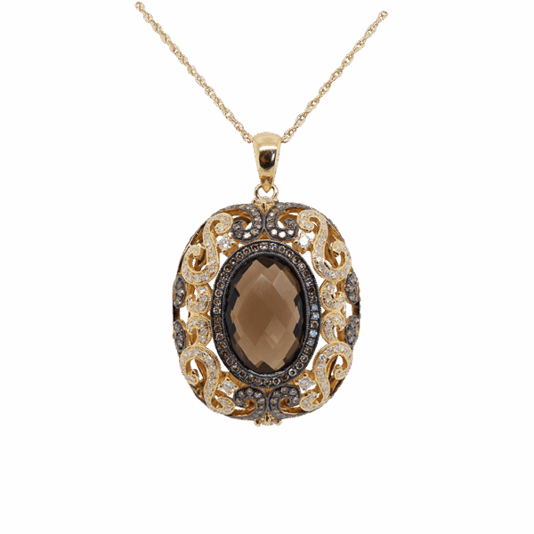 DABAKAROV Smoky Topaz Pendant
