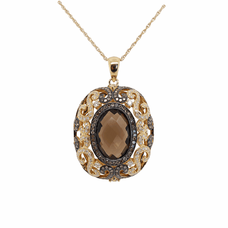 DABAKAROV Smoky Topaz Pendant