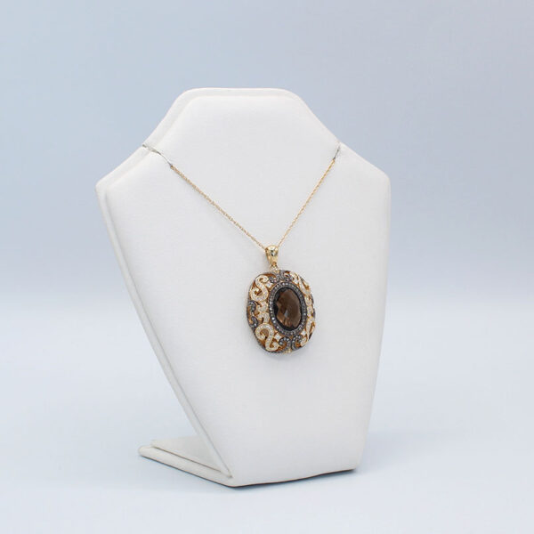 DABAKAROV Smoky Topaz Pendant - Image 3