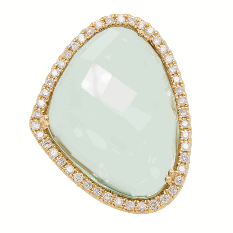 DABAKAROV Green Amethyst Ring