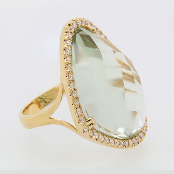 DABAKAROV Green Amethyst Ring - Image 2