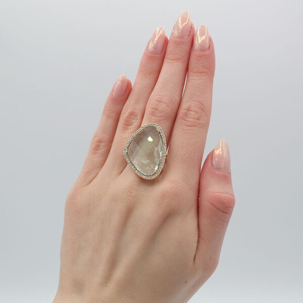 DABAKAROV Green Amethyst Ring - Image 3