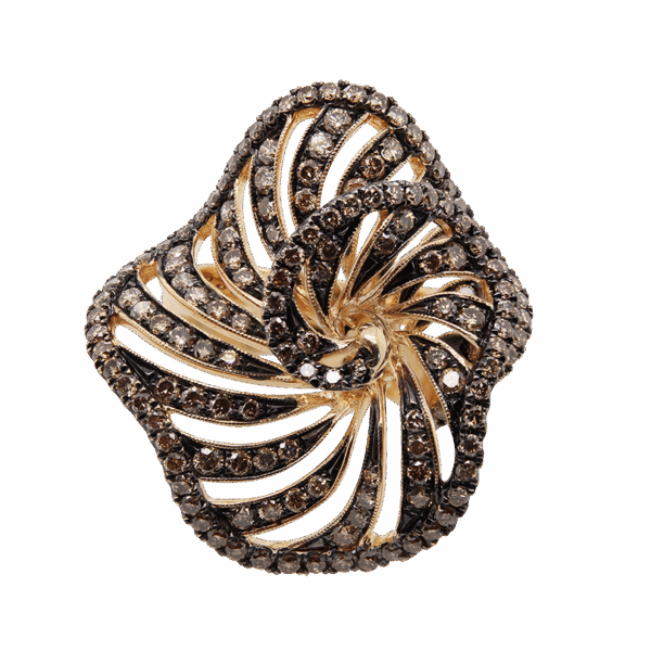 DABAKAROV Cognac Diamond Ring