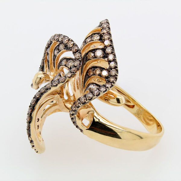 DABAKAROV Cognac Diamond Ring - Image 2