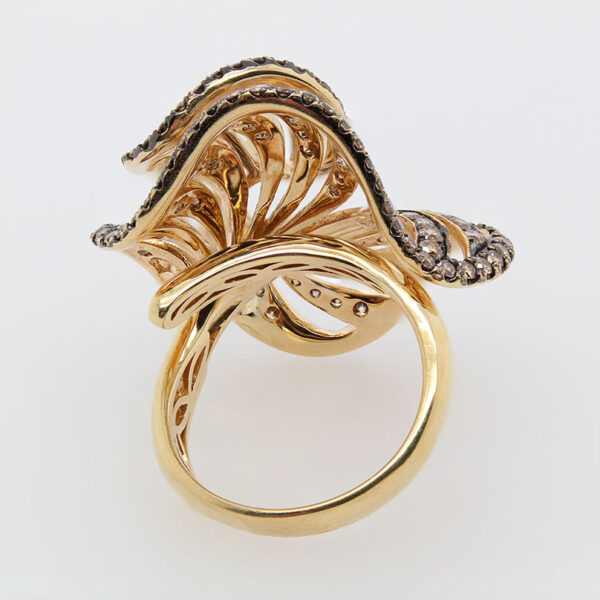 DABAKAROV Cognac Diamond Ring - Image 3
